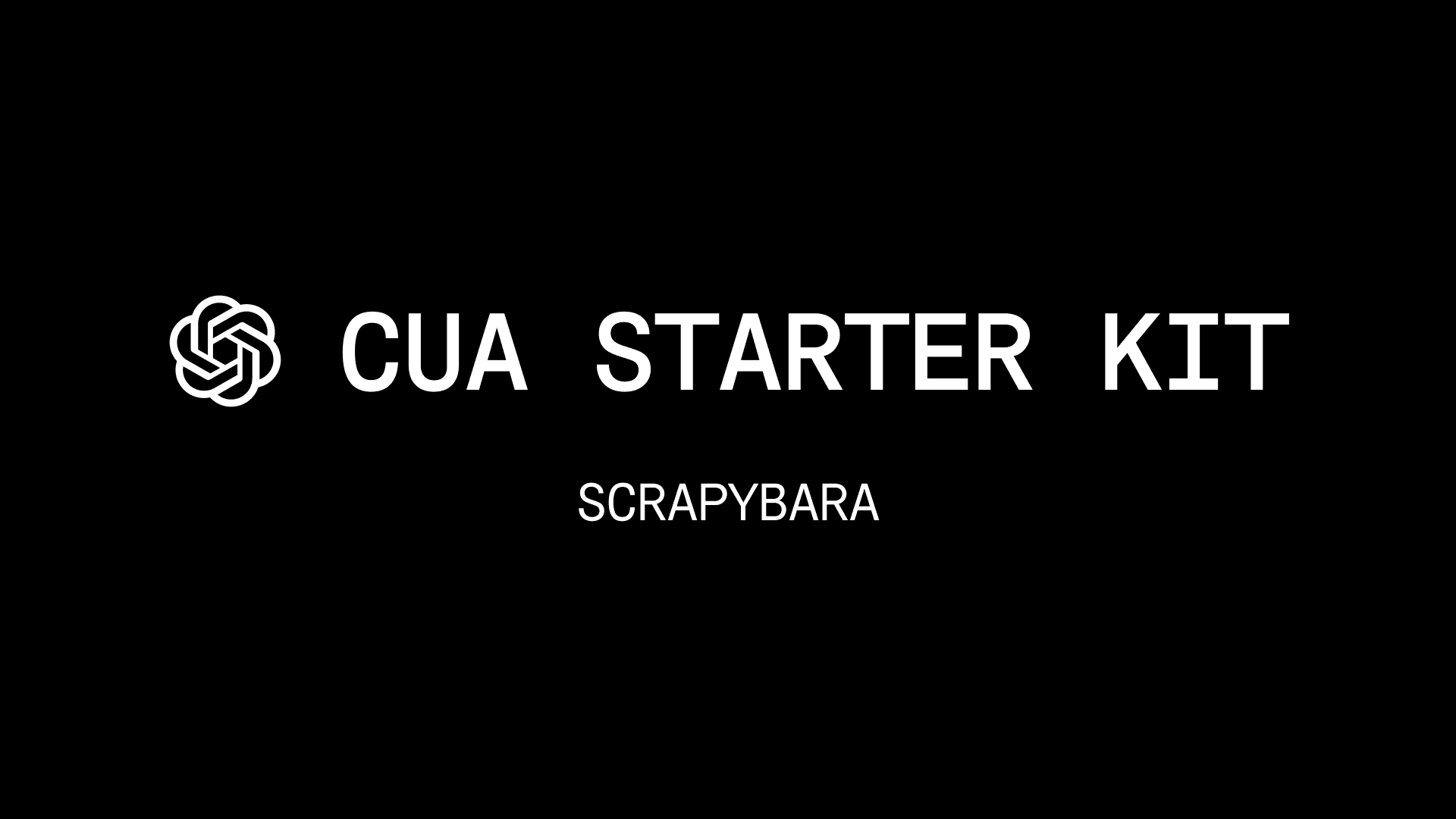 OpenAI CUA Starter Kit
